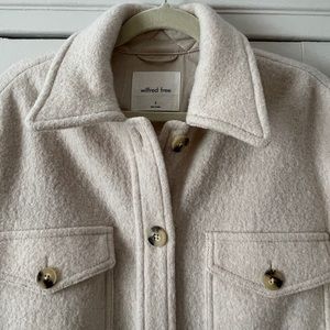 Aritzia The Ganna Shirt Jacket